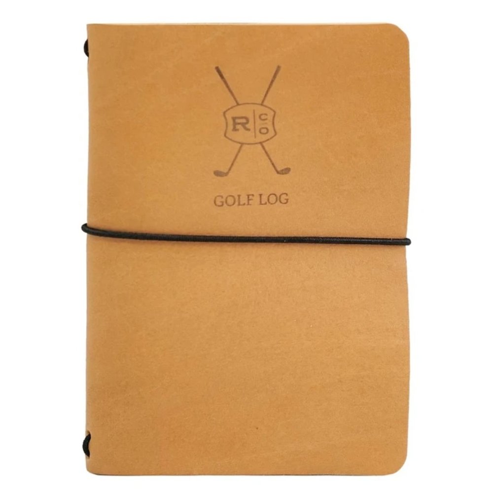 NWOT Rustico Refillable Golf Log Leather Journal
